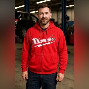 Milwaukee m12 heated jacket red XL NO BATTERY, CHARGER OR CORD